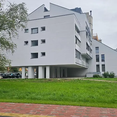 Apartamentai Vanagupes Banga Lejlighed *